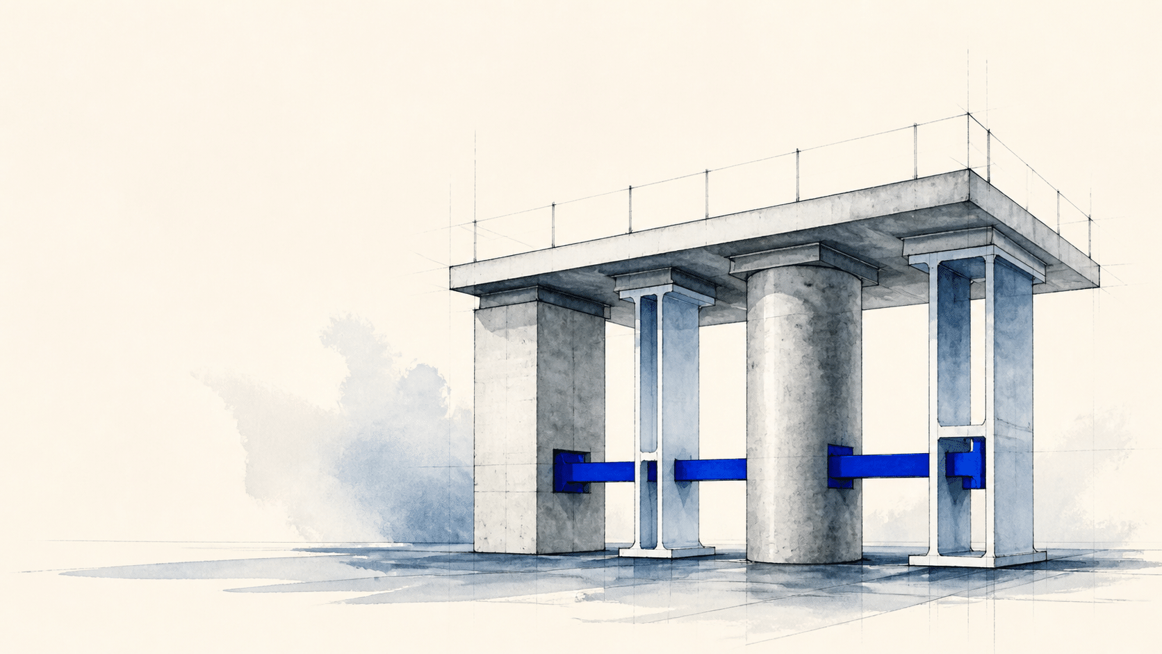 Finanzierung und Bankgespräch — KI-generierte Illustration.