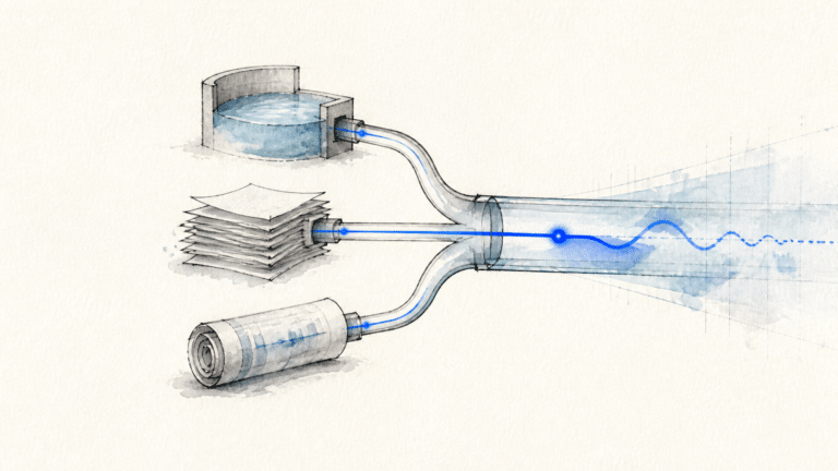 Liquiditätsplanung-Software: Auswahl, Einführung und Betrieb für belastbares Liquiditätsmanagement — KI-generierte Illustration.