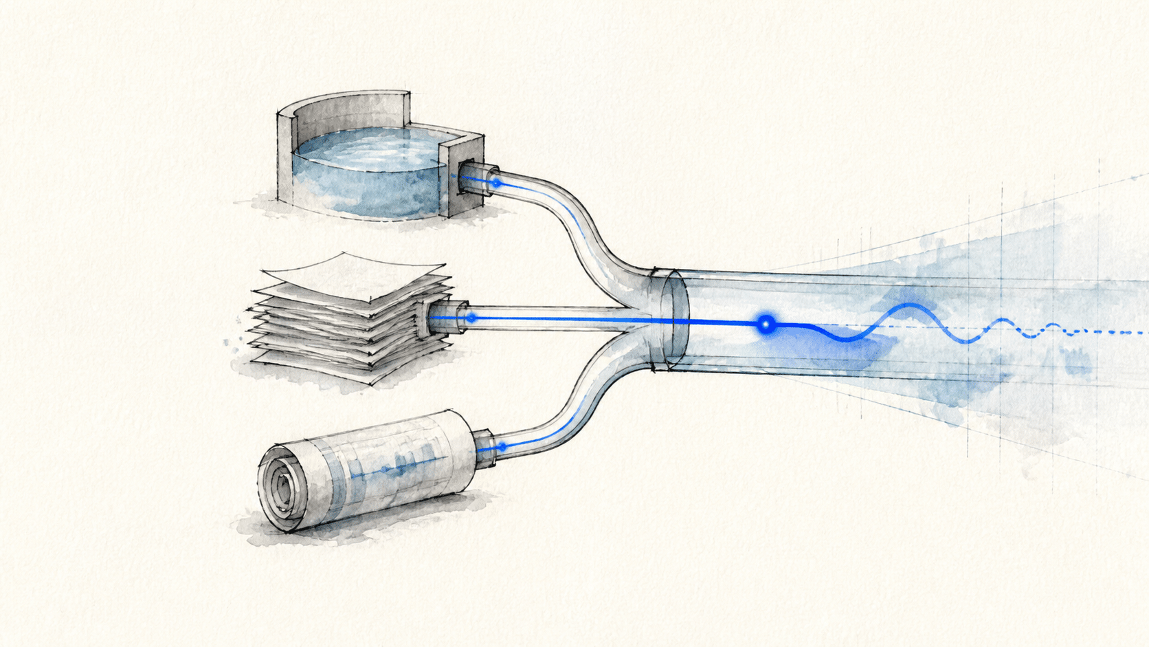 Liquiditätsplanung-Software: Auswahl, Einführung und Betrieb für belastbares Liquiditätsmanagement — KI-generierte Illustration.
