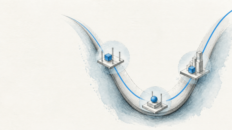 Turnaround Management: Wie Sie ein Unternehmen aus der Krise in eine Restrukturierung mit Wirkung führen — KI-generierte Illustration.