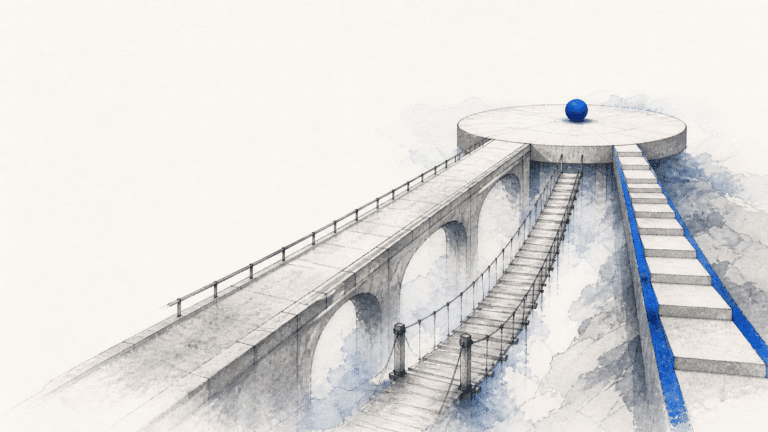 Unternehmensfinanzierung: Möglichkeiten, Liquidität und Finanzierungsmix im Mittelstand — KI-generierte Illustration.