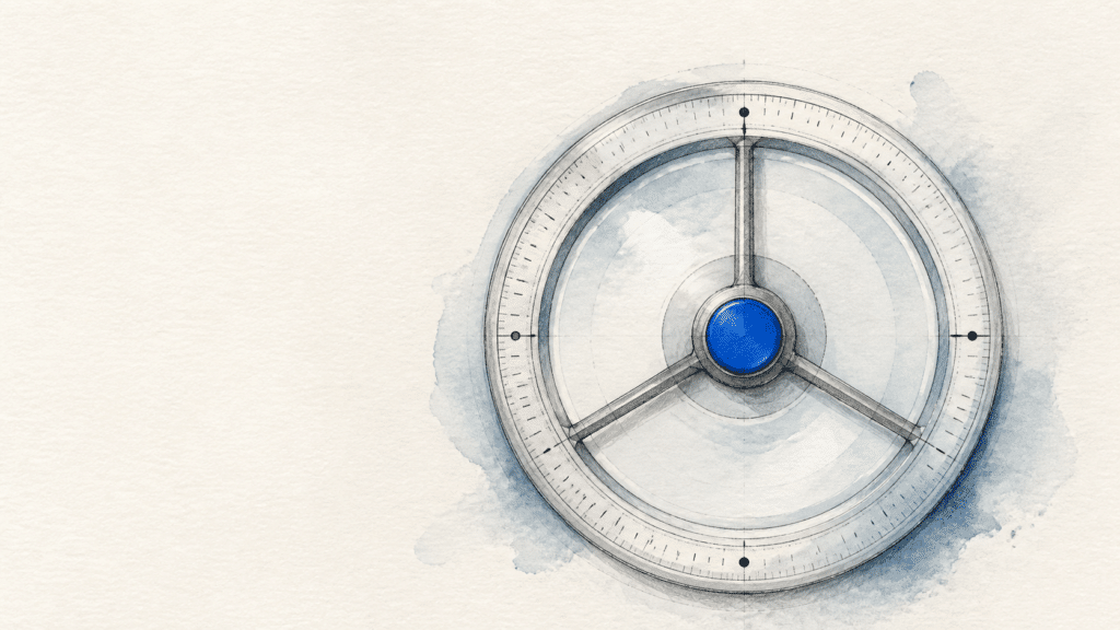 Was ist Controlling? Definition, Aufgaben und Steuerung im Mittelstand — KI-generierte Illustration.